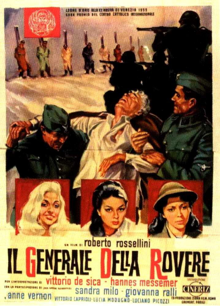 Генерал Делла Ровере (1959) постер