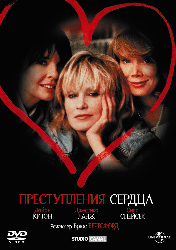 Преступления сердца (1986) постер