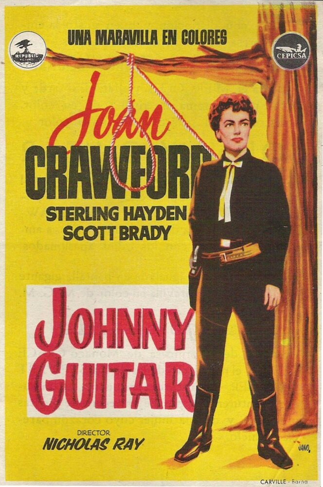 Джонни-гитара (1954) постер