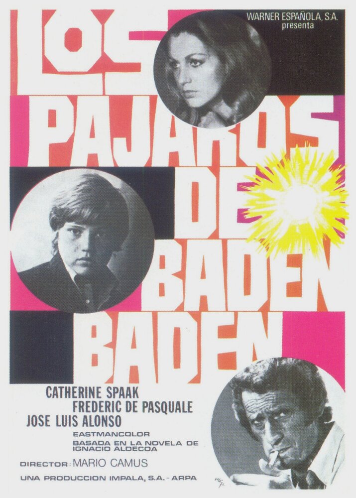 Пташки Баден-Бадена (1975) постер