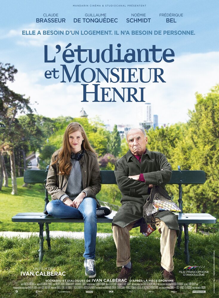 Студентка и месье Анри (2015) постер