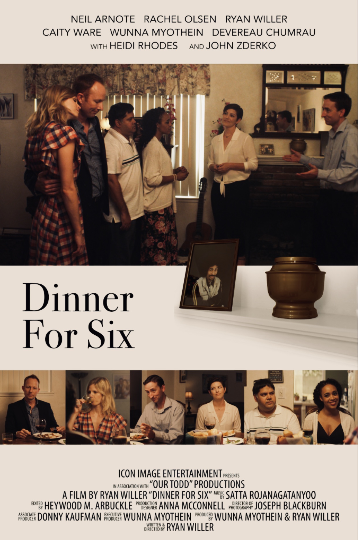 Ужин на шестерых (2019) постер