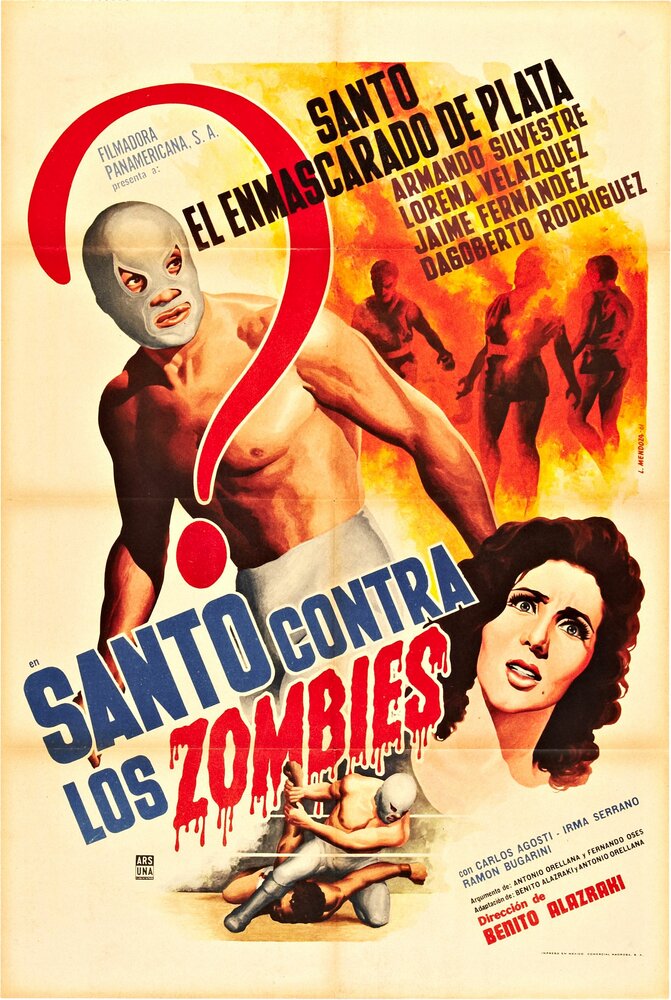 Санто против зомби (1962) постер