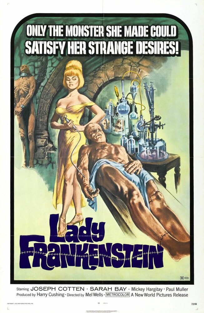 Дочь Франкенштейна (1971) постер