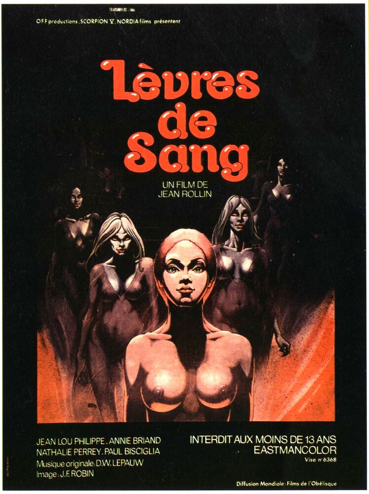 Окровавленные губы (1975) постер