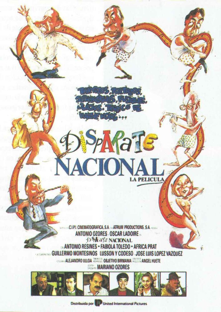 Disparate nacional (1990) постер