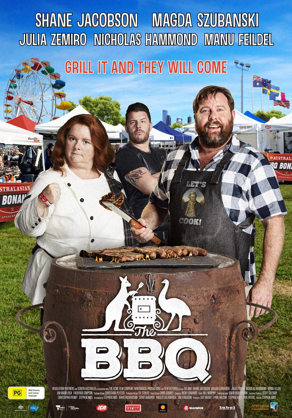 The BBQ (2018) постер