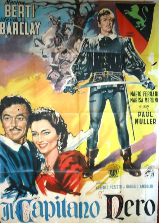 Черный капитан (1951) постер