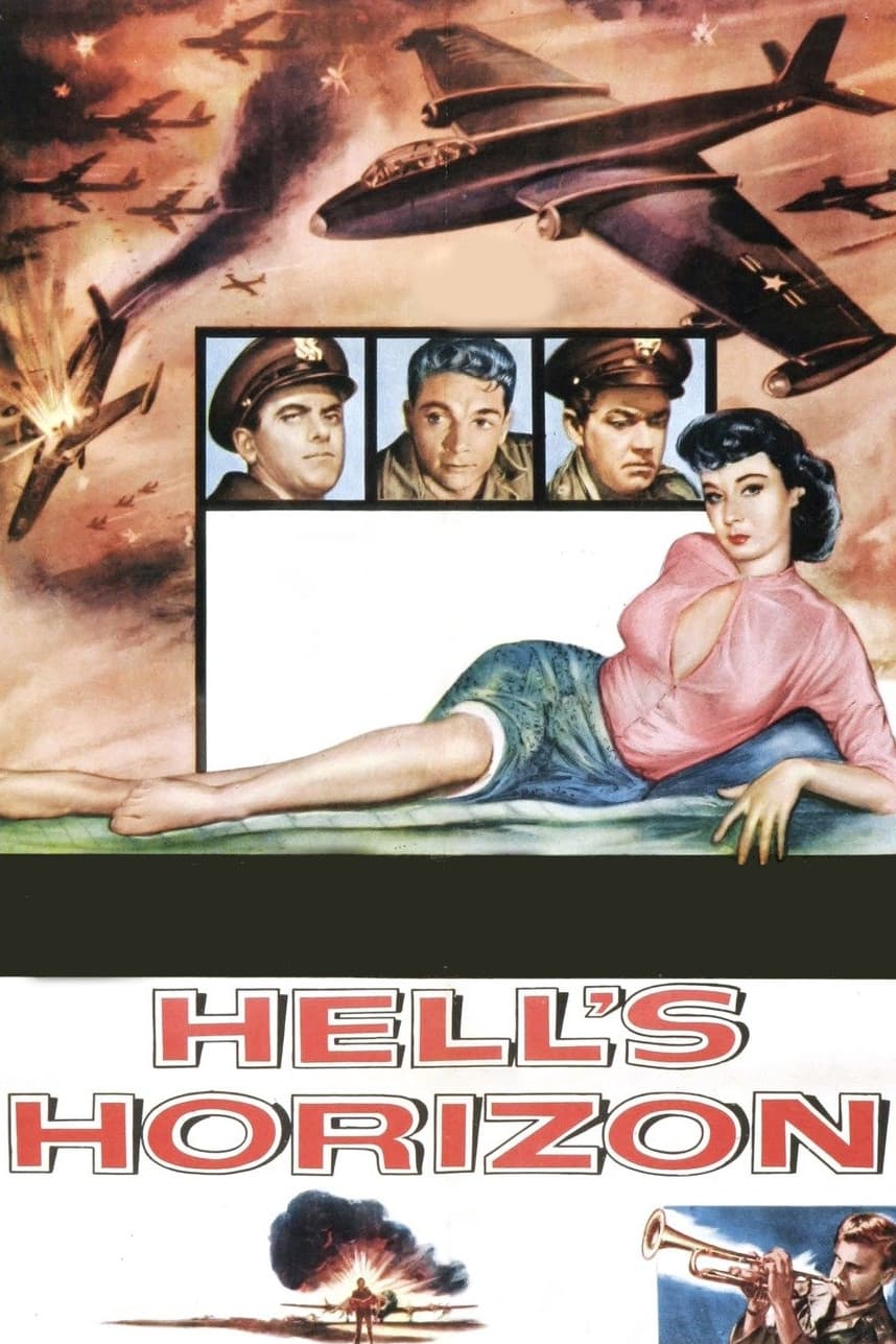 Hell's Horizon (1955) постер