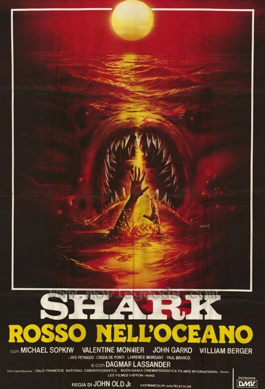 Кровавая акула (1984) постер