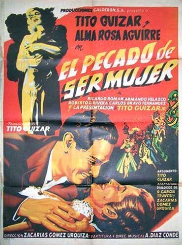 El pecado de ser mujer (1955) постер