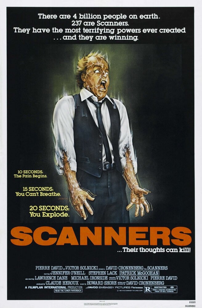 Сканеры (1980) постер