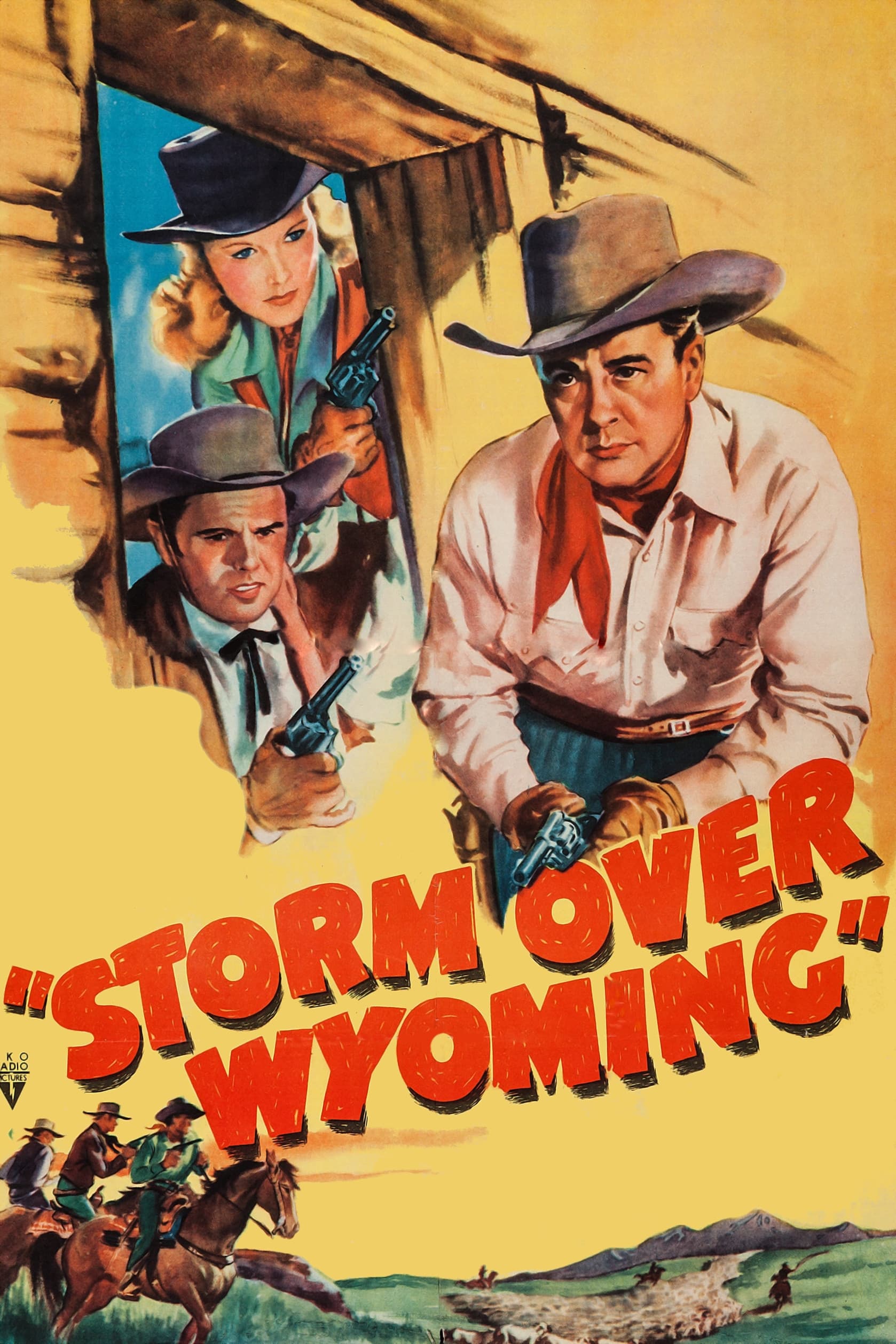 Storm Over Wyoming (1950) постер