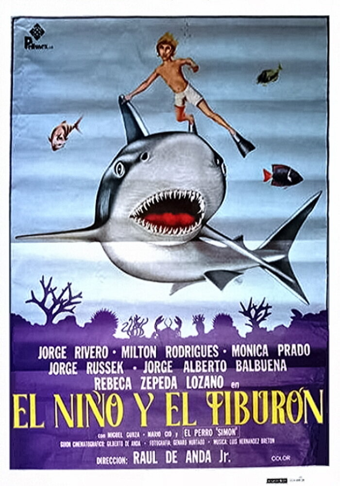 Мальчик и акула (1978) постер