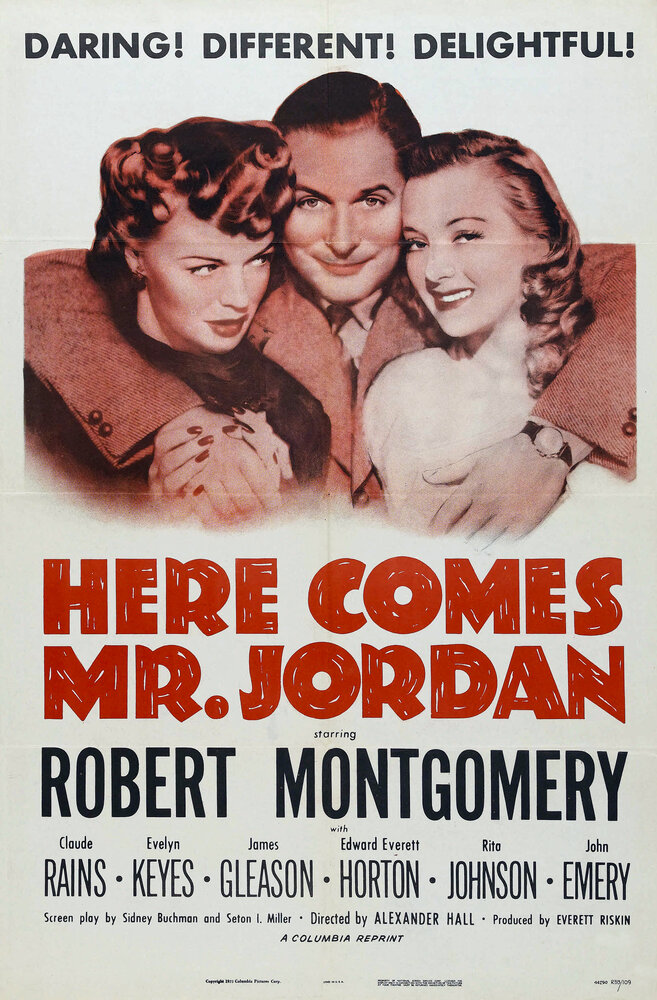 А вот и мистер Джордан (1941) постер