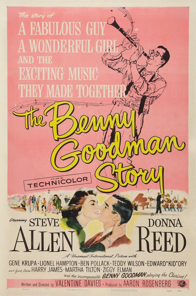 История Бенни Гудмана (1956) постер