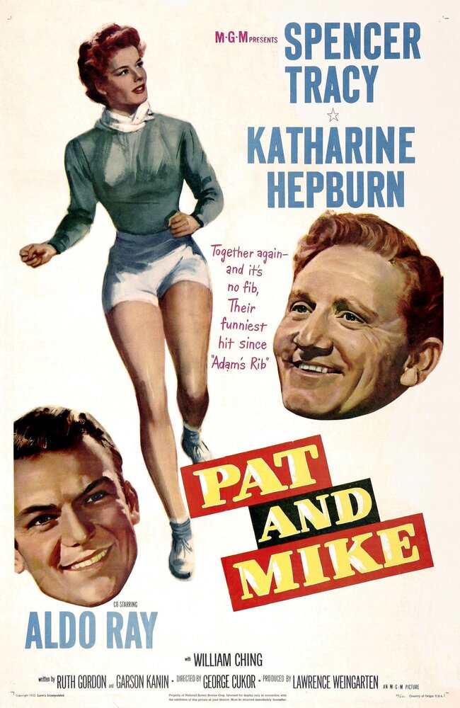 Пэт и Майк (1952) постер