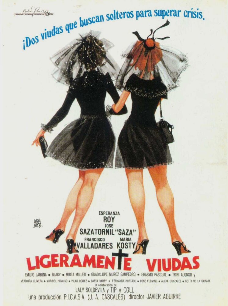 Легкомысленные вдовы (1976) постер