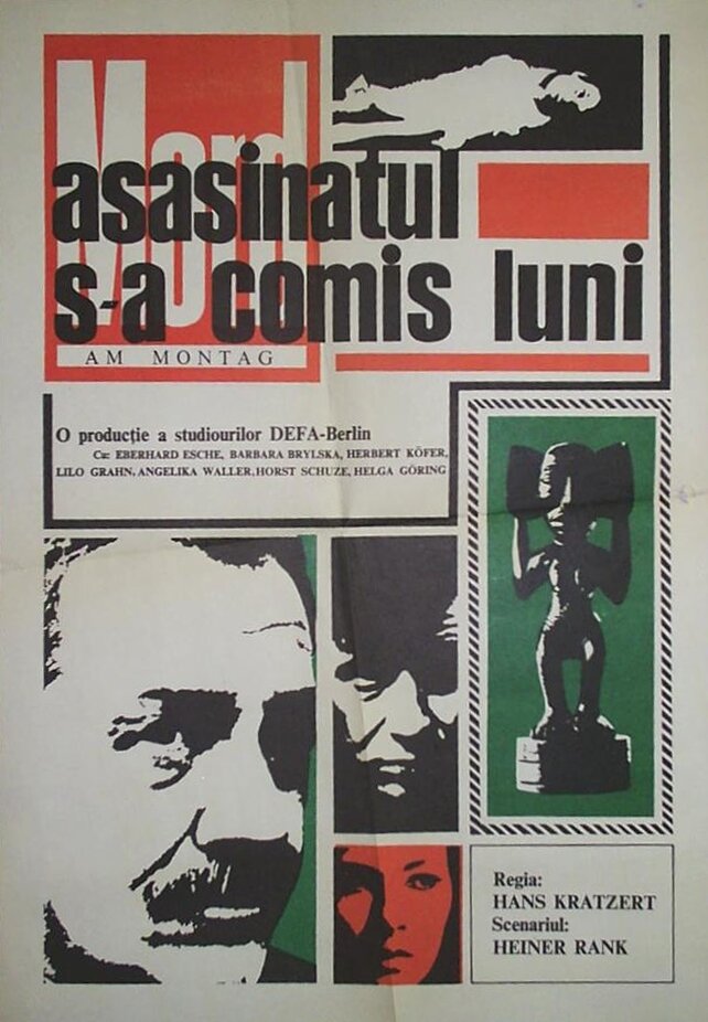 Убийство в понедельник (1968) постер