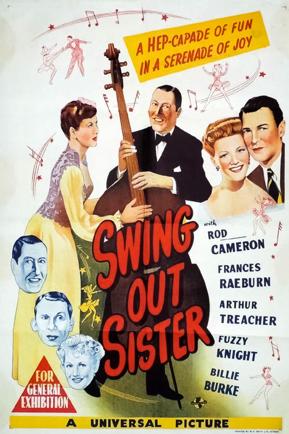 Swing Out, Sister (1945) постер