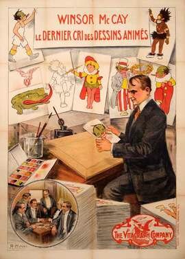 Уинзор МакКэй и его движущиеся картинки (1911) постер