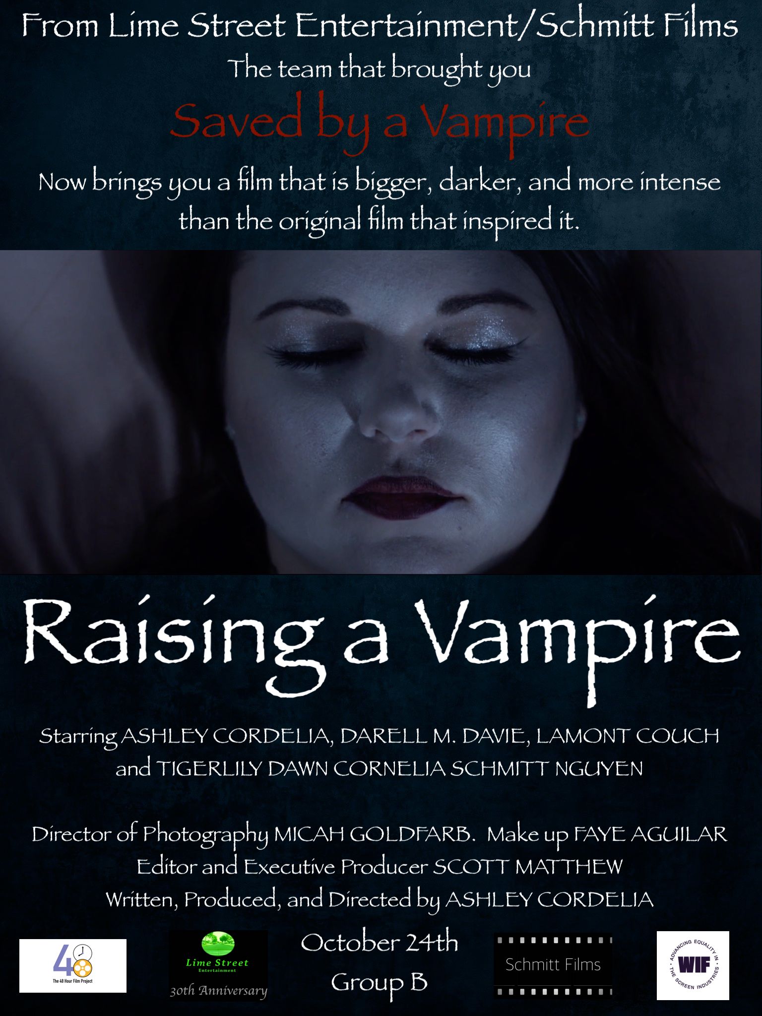 Raising a Vampire (2020) постер