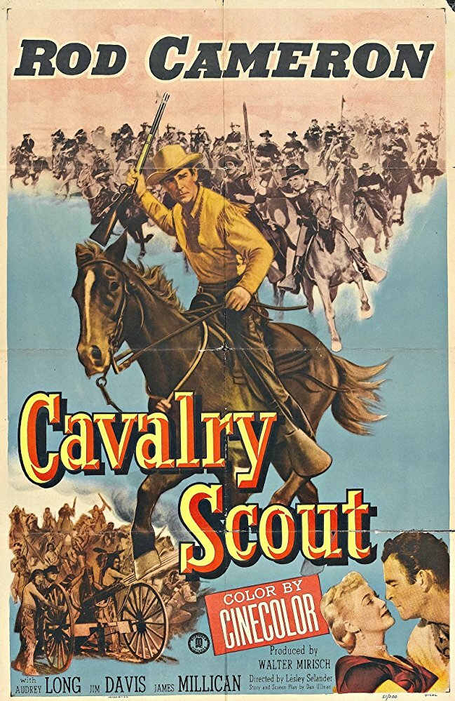 Разведчик кавалерии (1951) постер