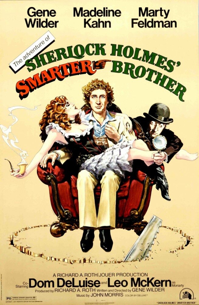 Приключения хитроумного брата Шерлока Холмса (1975) постер