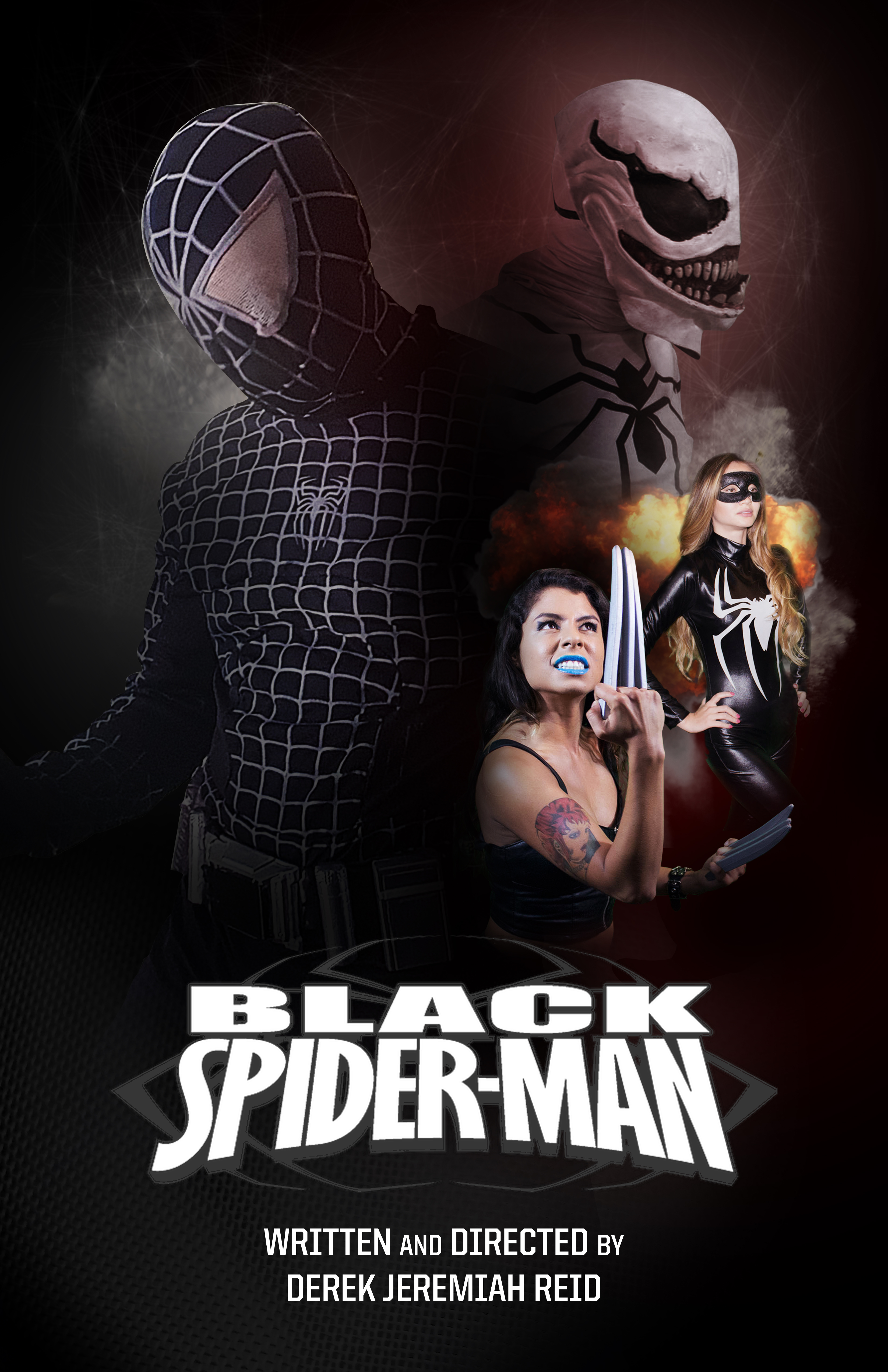 Чёрный Человек-паук (2014) постер