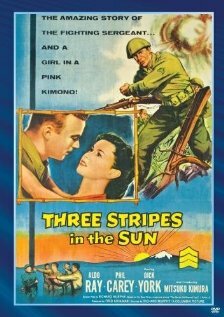 Three Stripes in the Sun (1955) постер