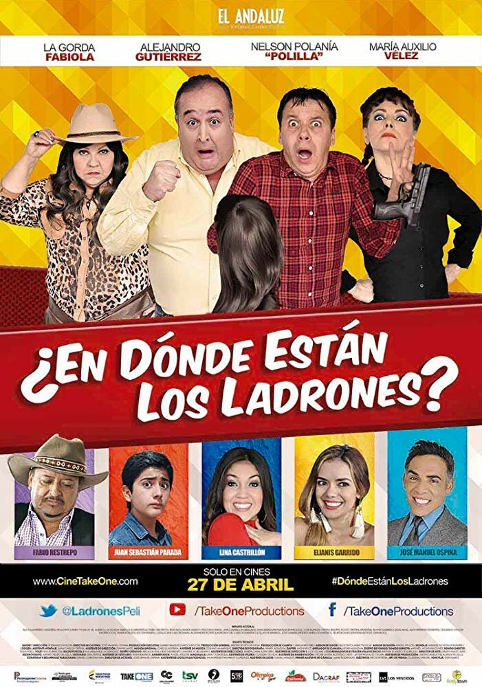 ¿En dónde están los ladrones? (2017) постер